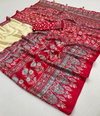Ajrakh Luxe By Girnar Semi Modal Fancy Saree Wholesale Clothing Suppliers In India